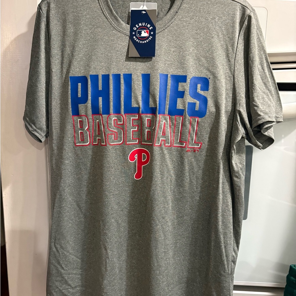 Genuine Merchandise Gray T-Shirt Phillies